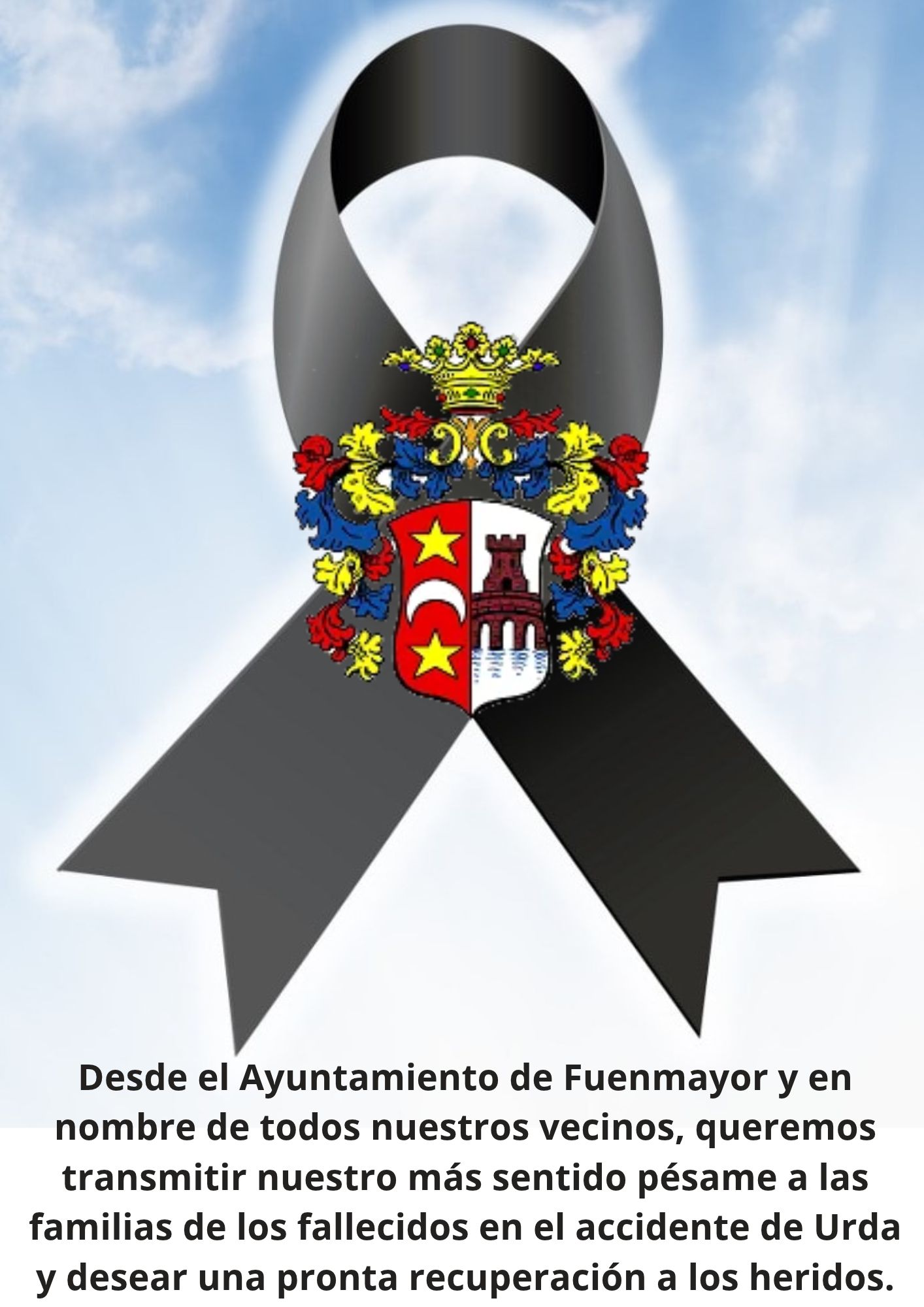 FUENMAYOR LAMENTA LA TRAGEDIA FERROVIARIA