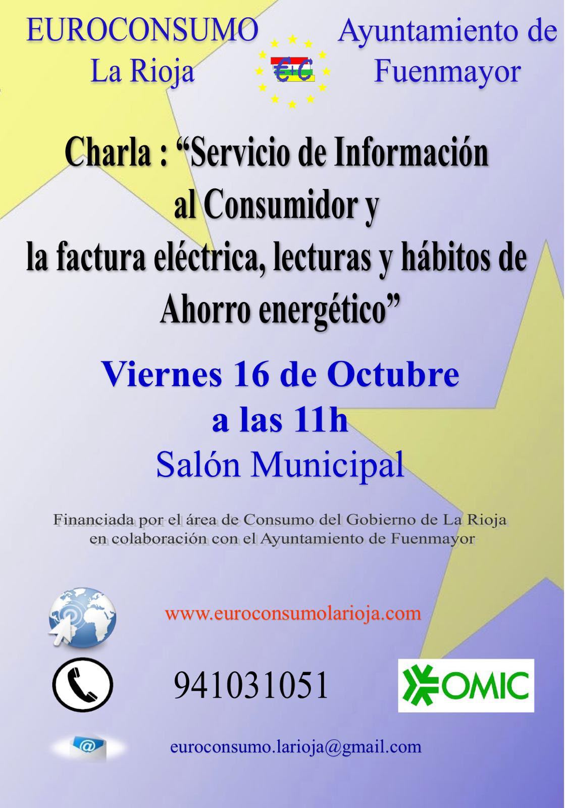 CHARLA DE LA OFICINA DE ATENCIÓN AL CONSUMIDOR
